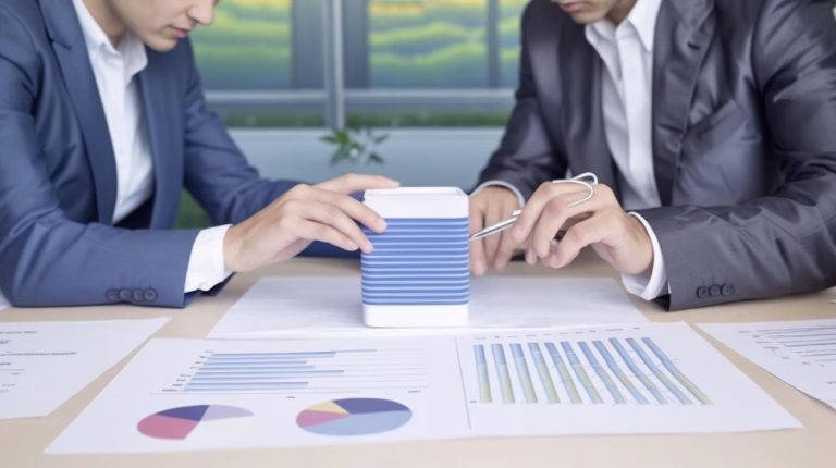 i need a picture like this expressing product evaluation and analysis